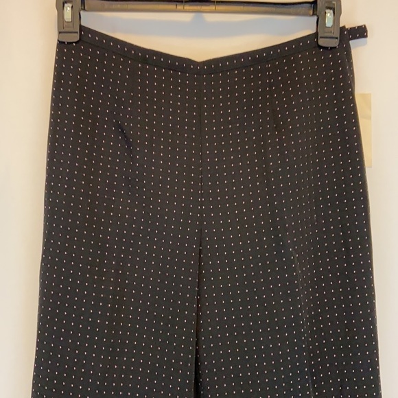 Women’s First Issue Liz Claiborne Suit Lined Pants Navy and Pink Size 6 - Picture 2 of 7